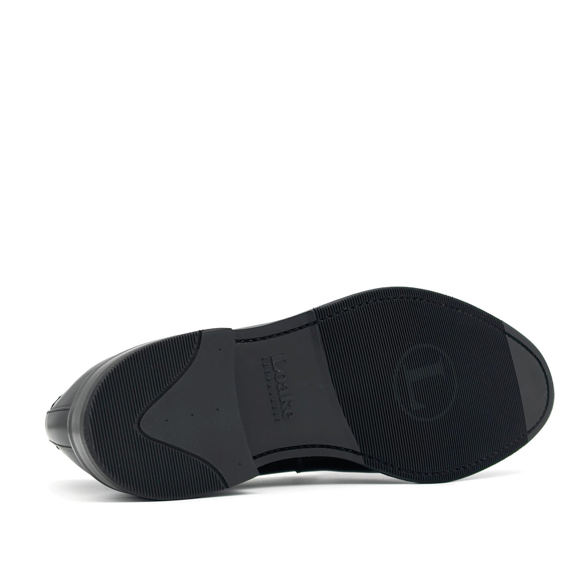 Brunel Black Polished Tassel Loafer