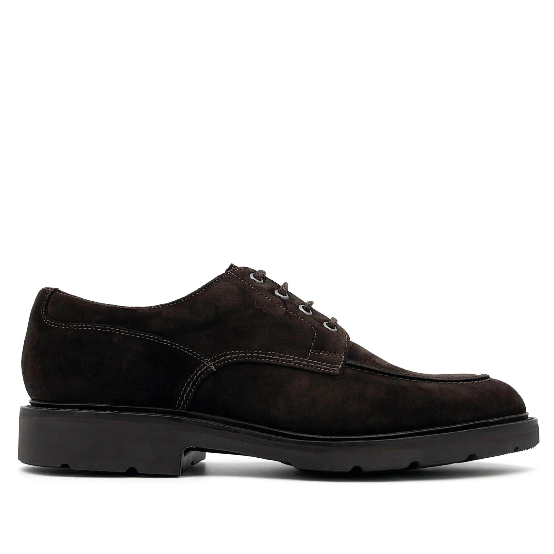 Mowbury Dark Brown Suede