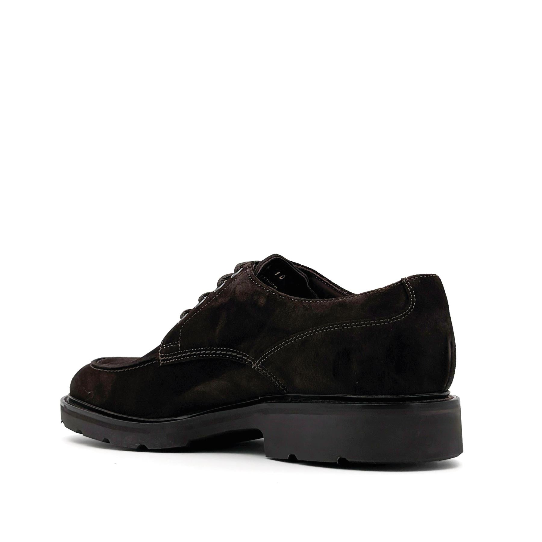 Mowbury Dark Brown Suede