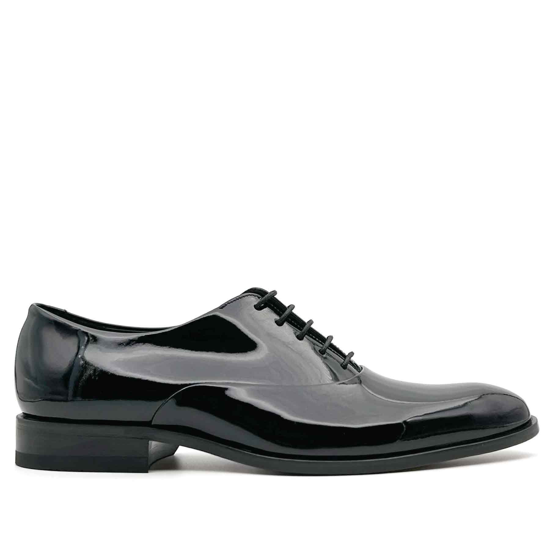 Patent Black Oxford