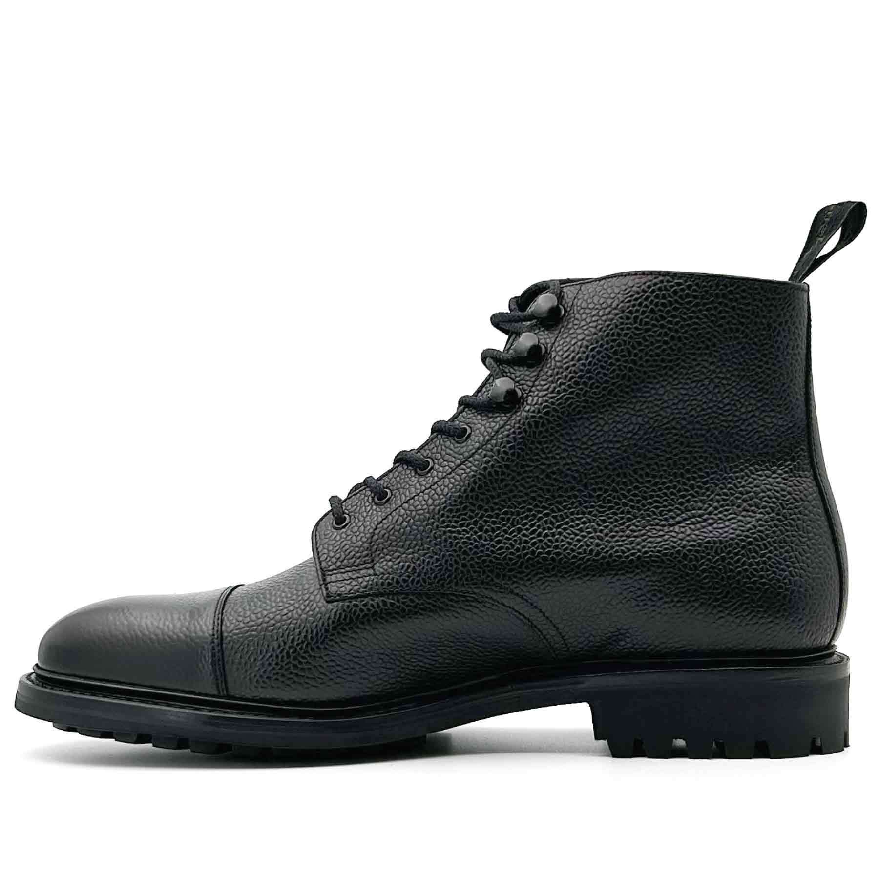 Sedbergh Black Grain Derby Boot