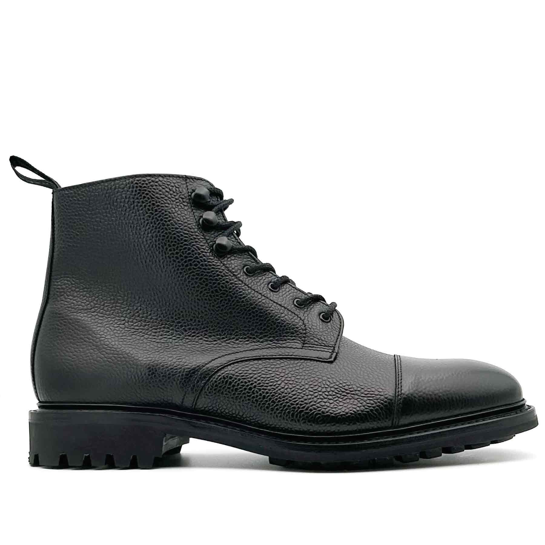 Sedbergh Black Grain Derby Boot