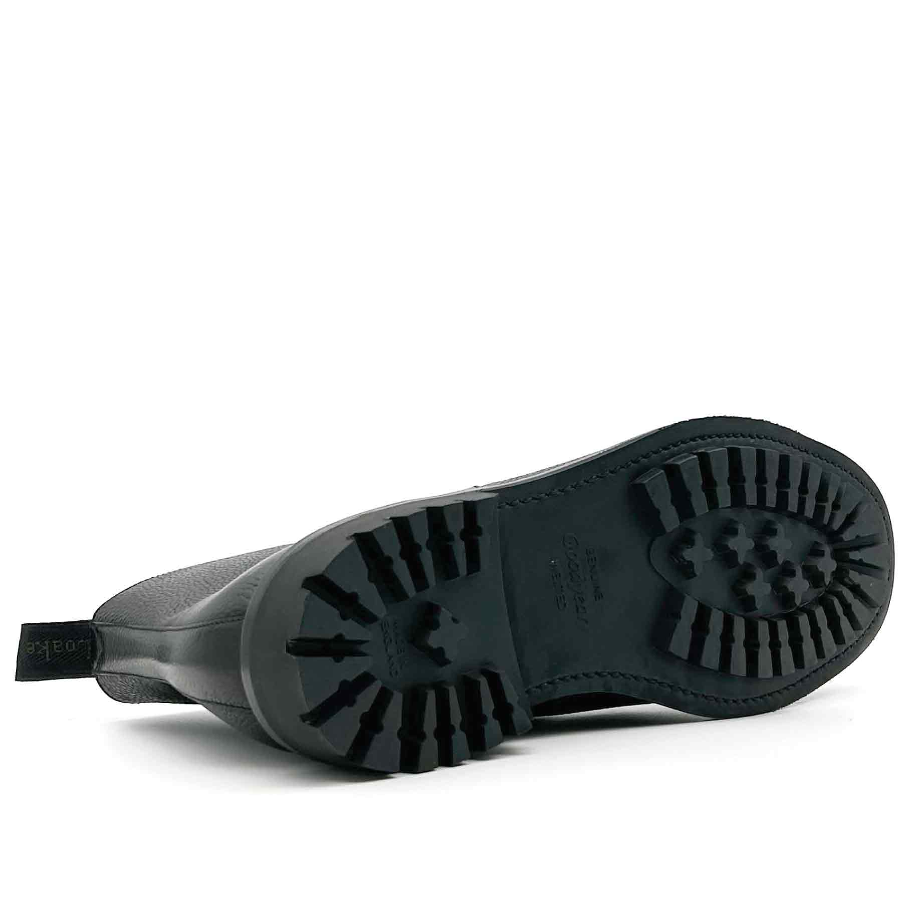 Sedbergh Black Grain Derby Boot