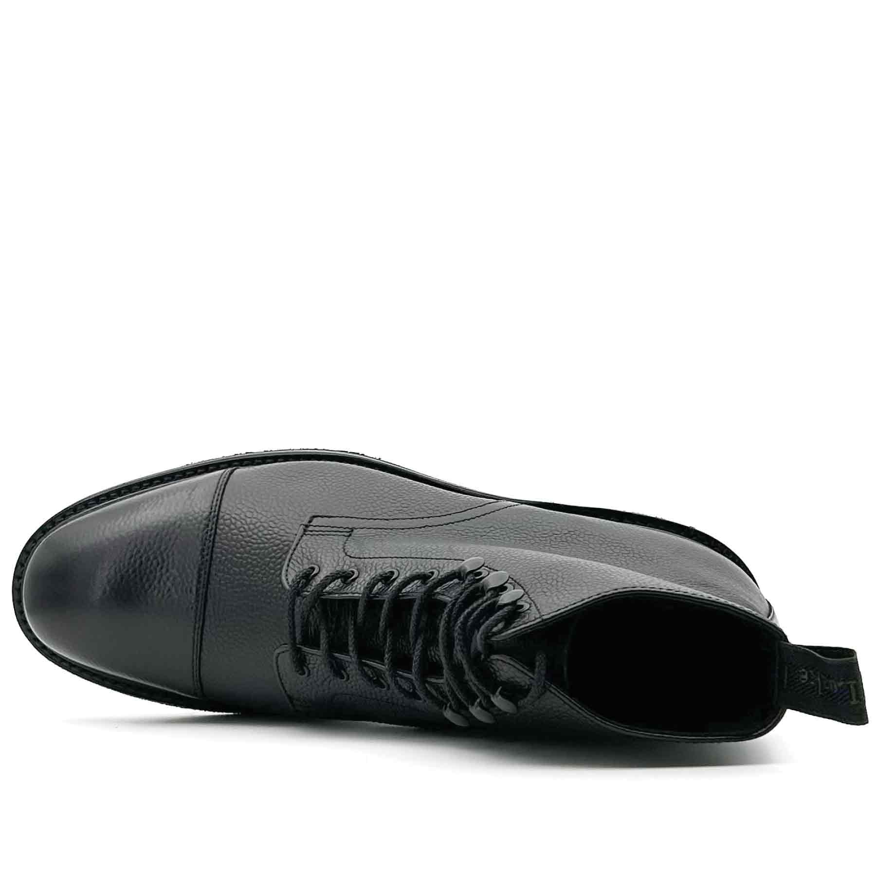 Sedbergh Black Grain Derby Boot