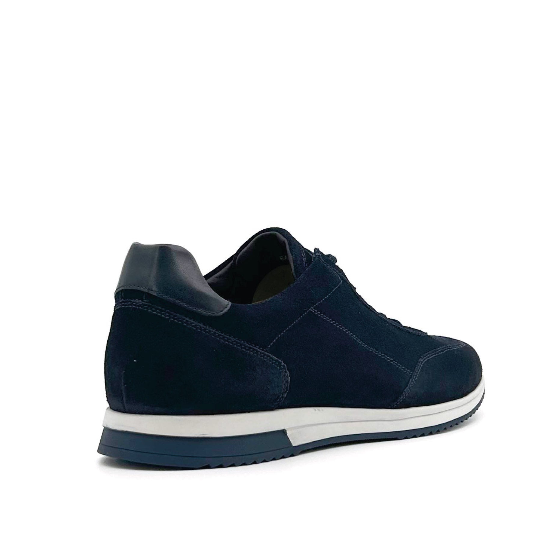 Bannister Navy Suede