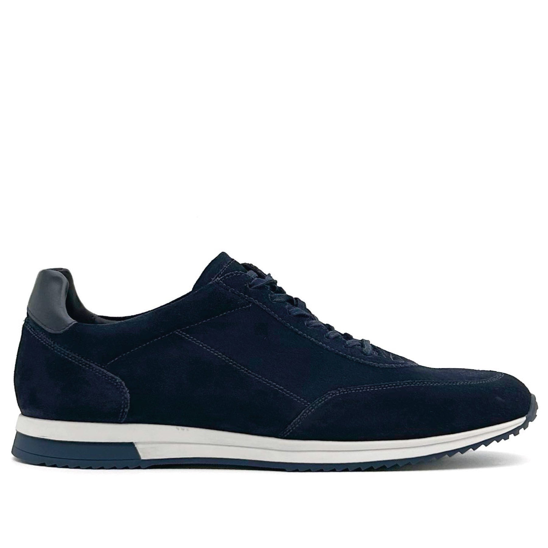 Bannister Navy Suede