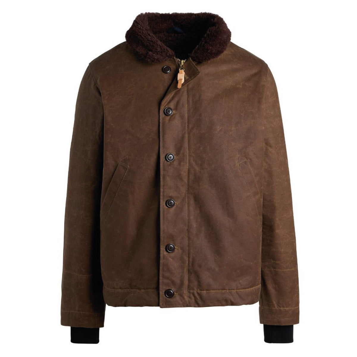 Deck Jacket Dark Tan