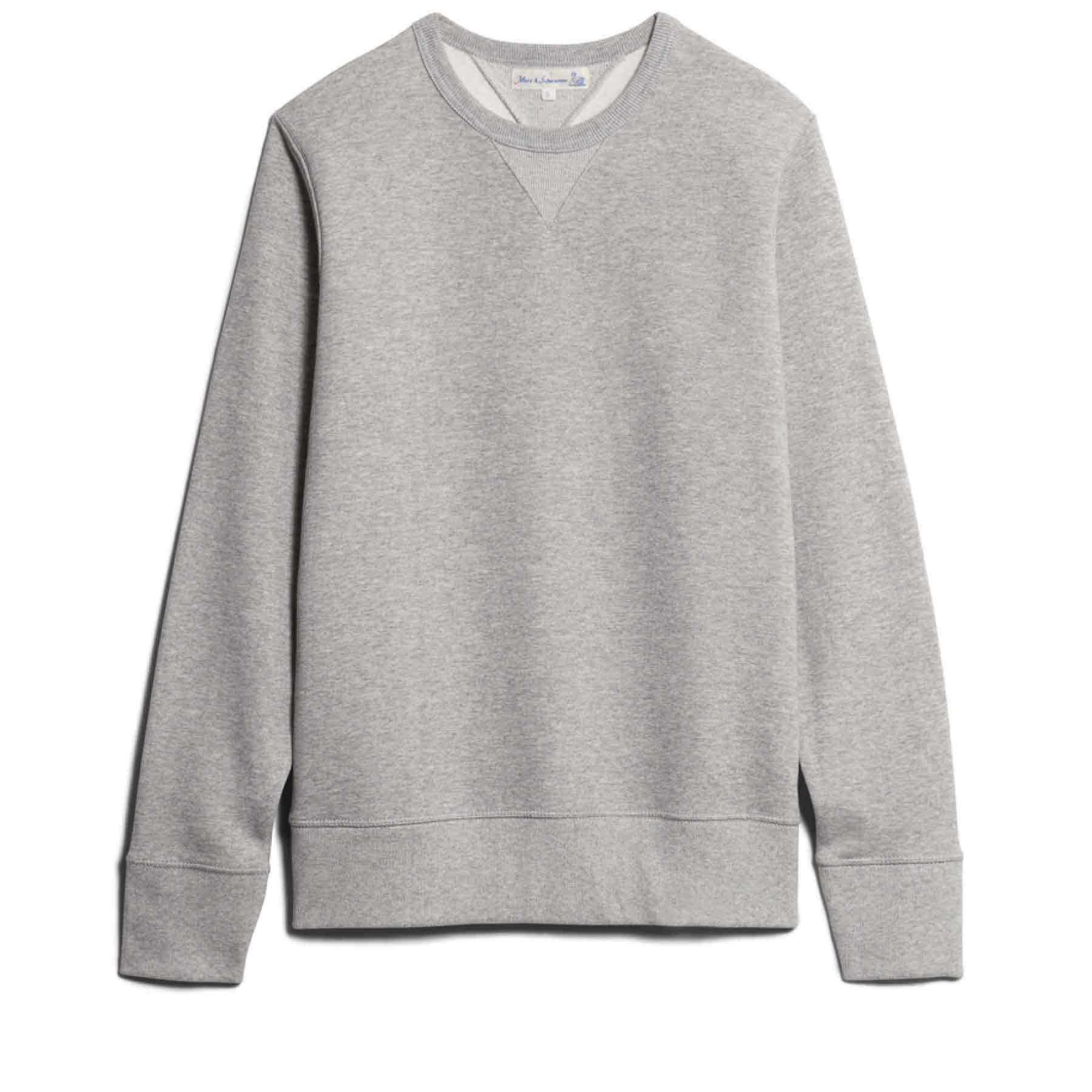 Loopwheeled Sweatshirt Heavy Grey Melange