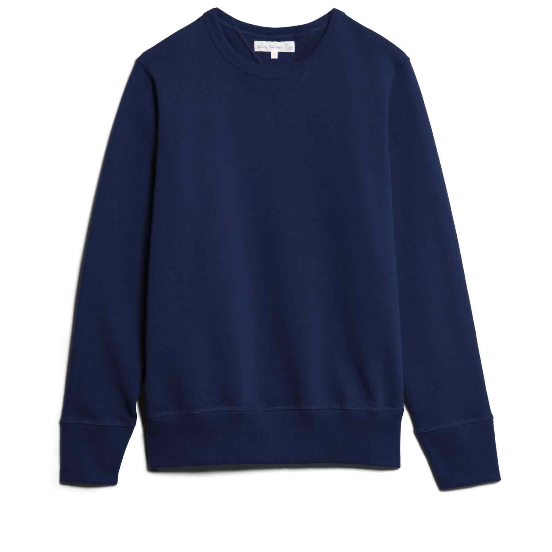 Loopwheeled Sweatshirt Heavy Ink Blue