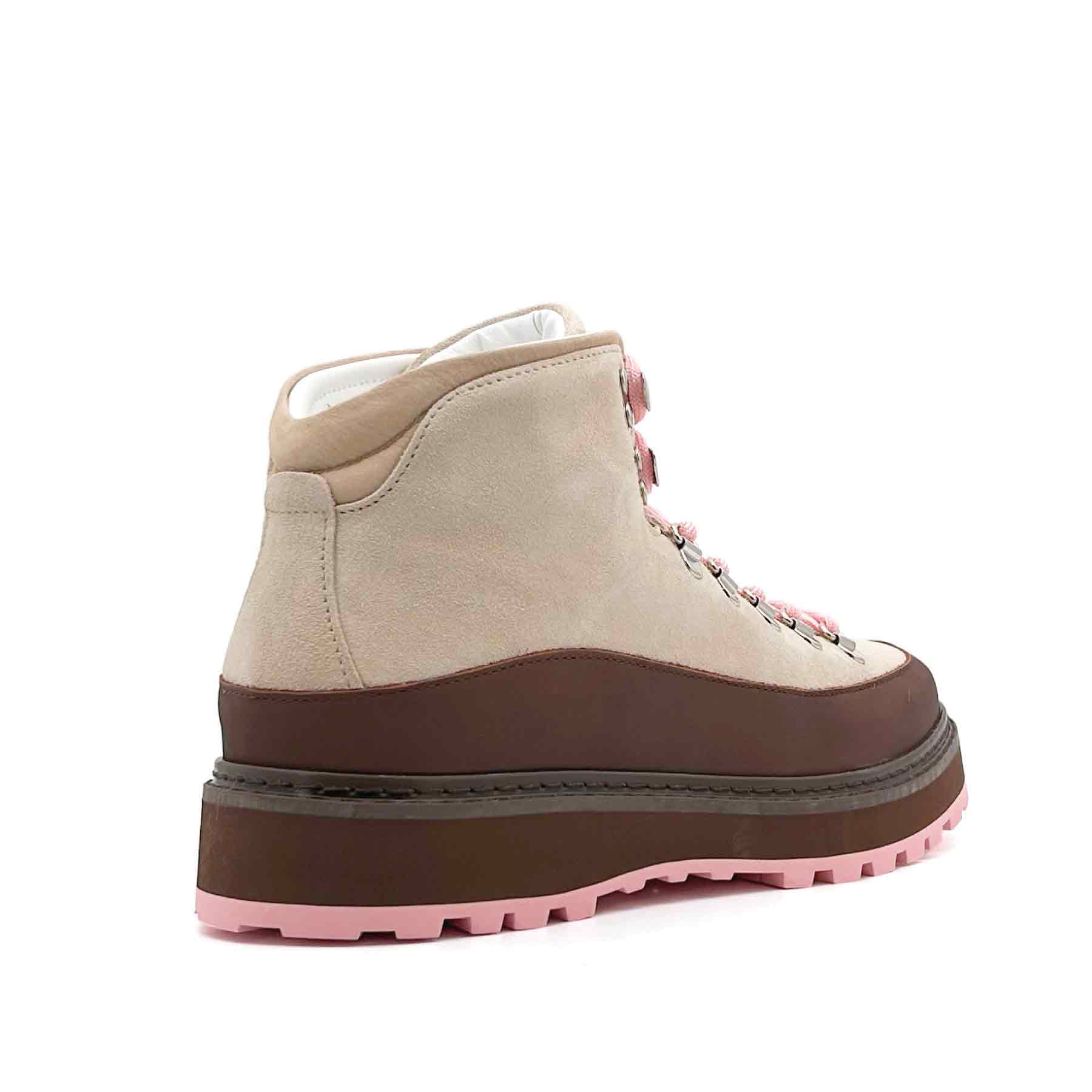 Core Cap Suede Sand Brown Pink x Ingrid