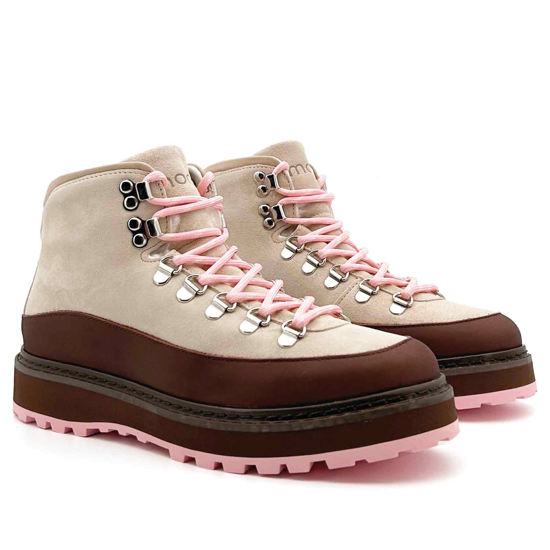 Core Cap Suede Sand Brown Pink x Ingrid