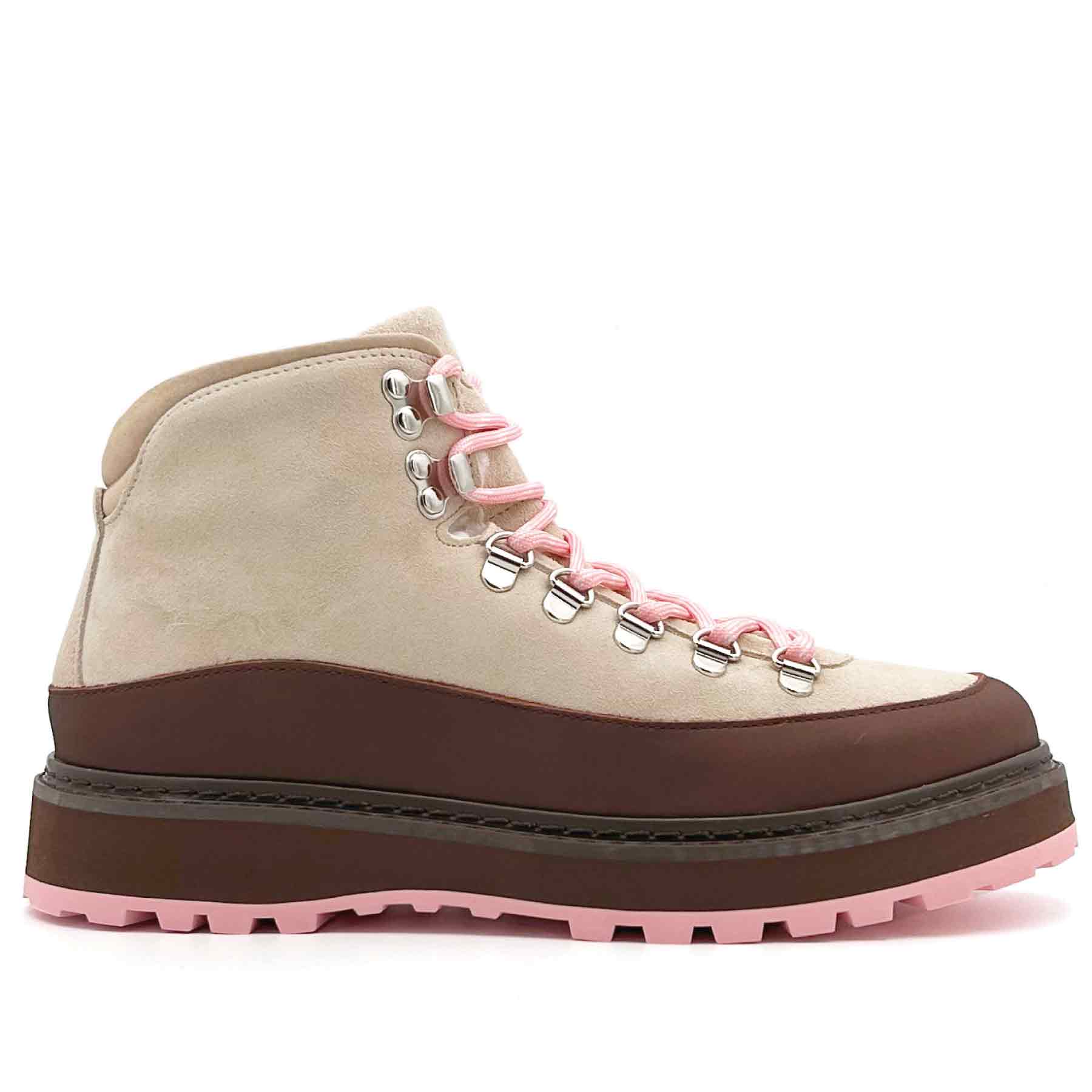 Core Cap Suede Sand Brown Pink x Ingrid