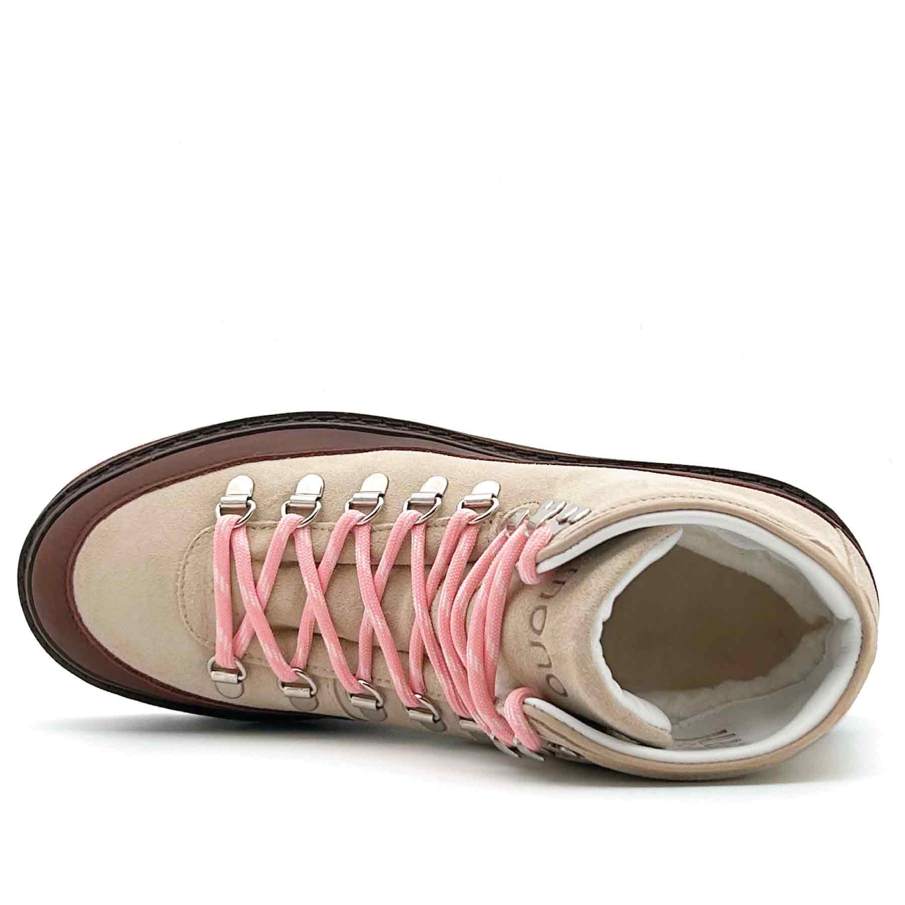 Core Cap Suede Sand Brown Pink x Ingrid