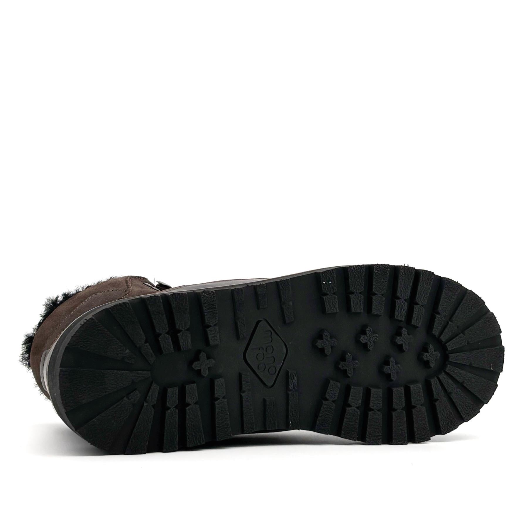 Tag Cap Leather Suede Black Brown W