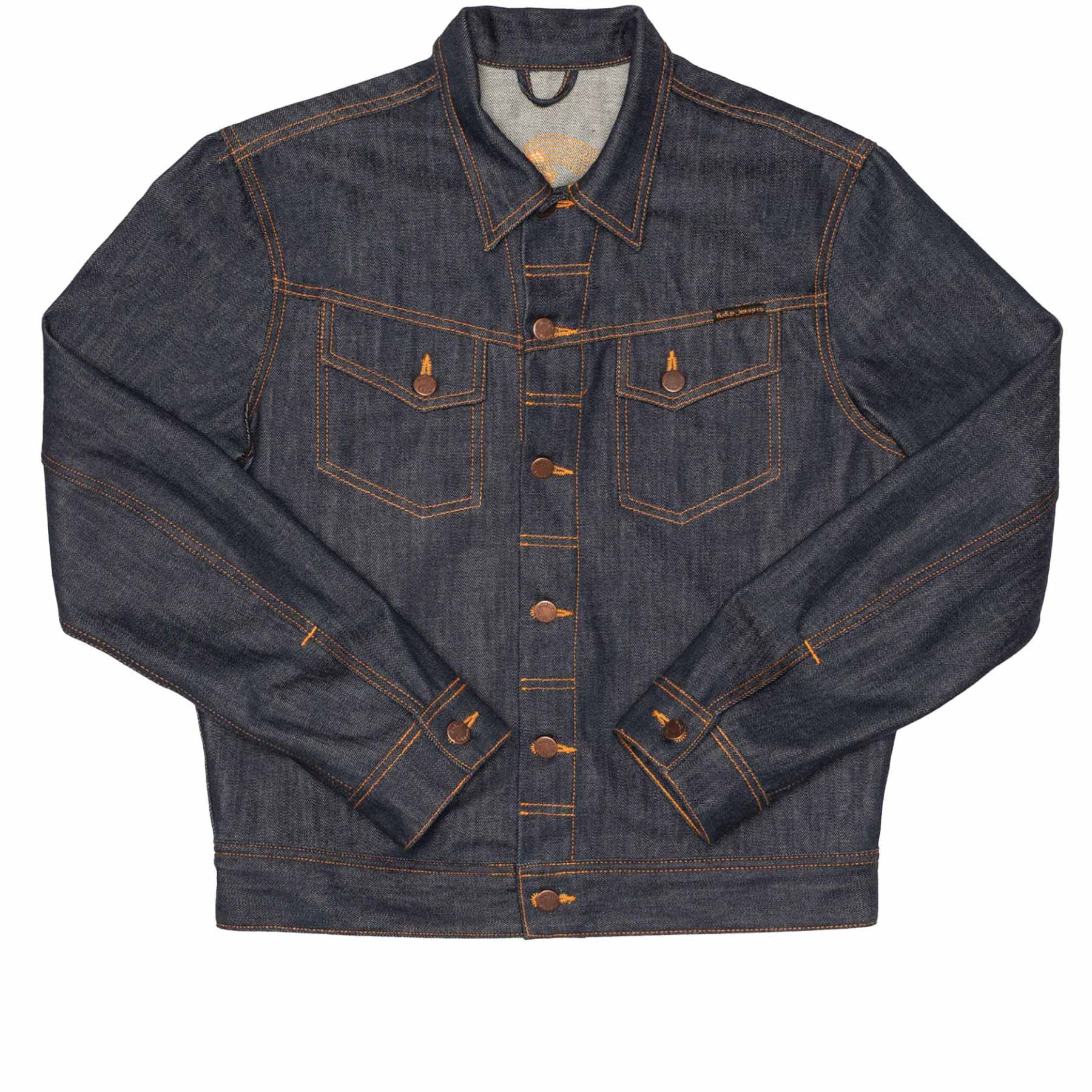 Conny Denim Jacket Dry Streaky Mid Blue