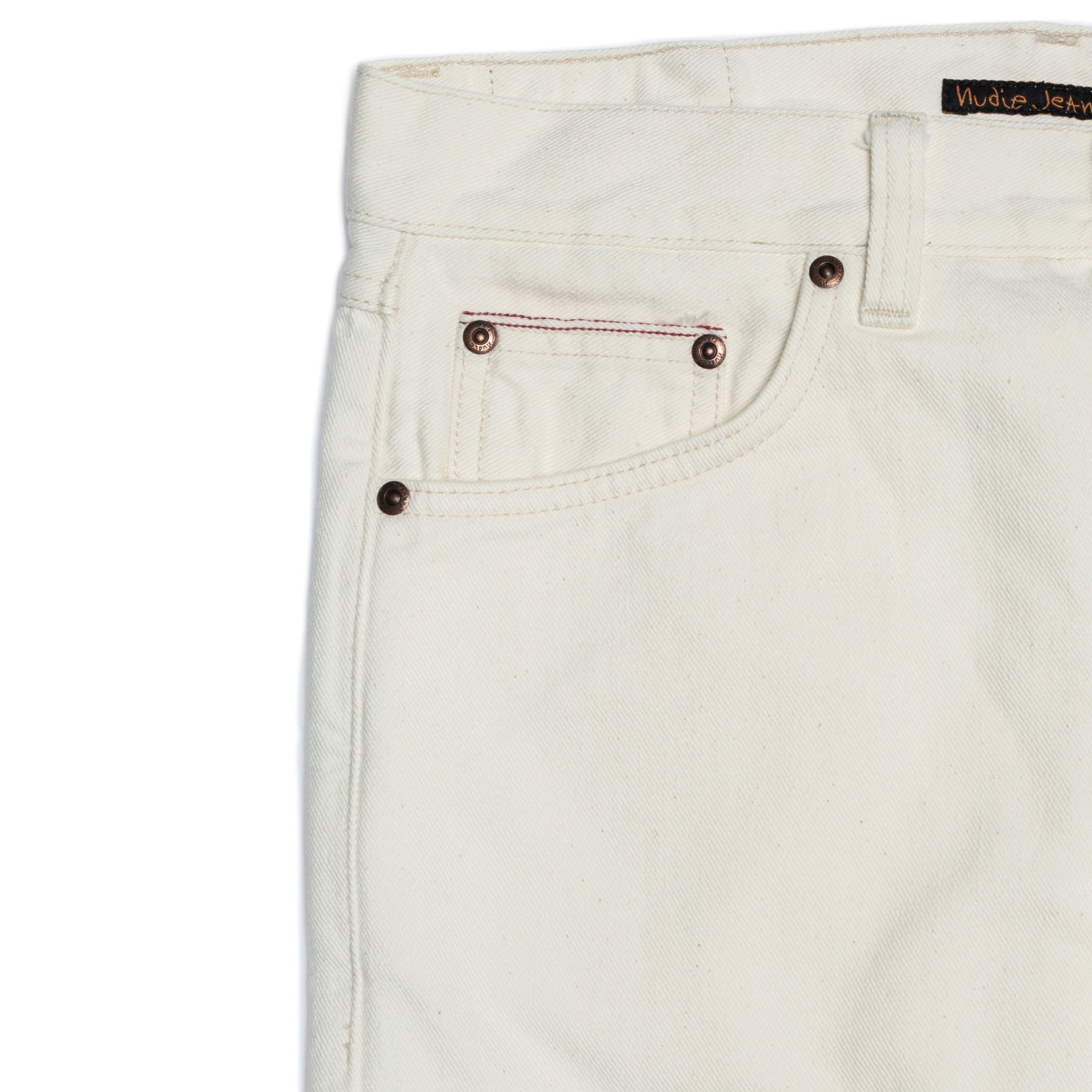 Gritty Jackon Ivory Selvage