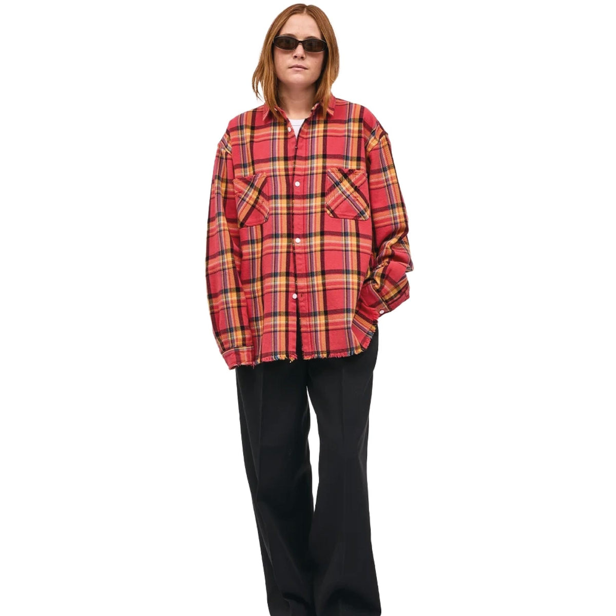 Catalan Overshirt Check Red