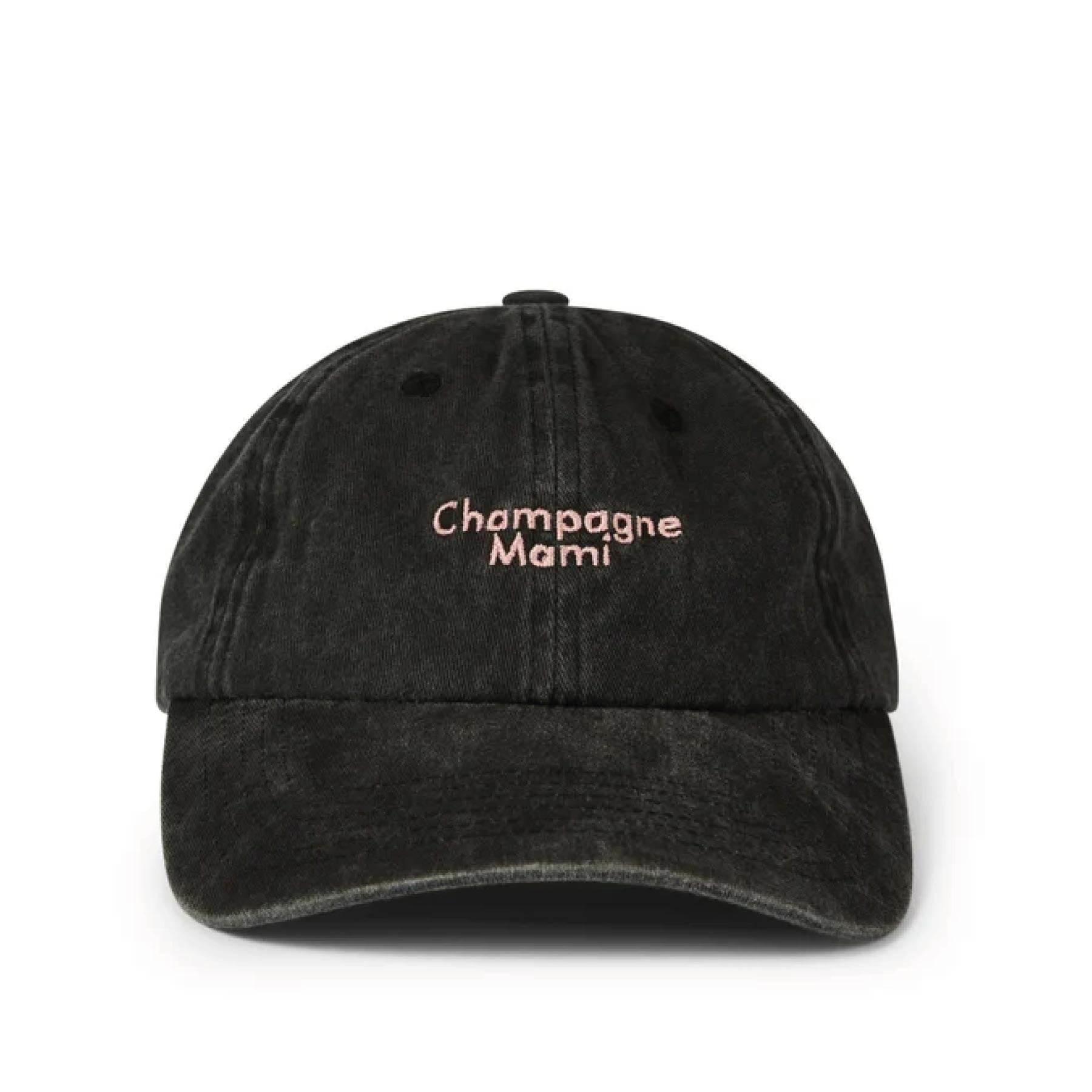 Dad Cap Champange Mami Washed Black