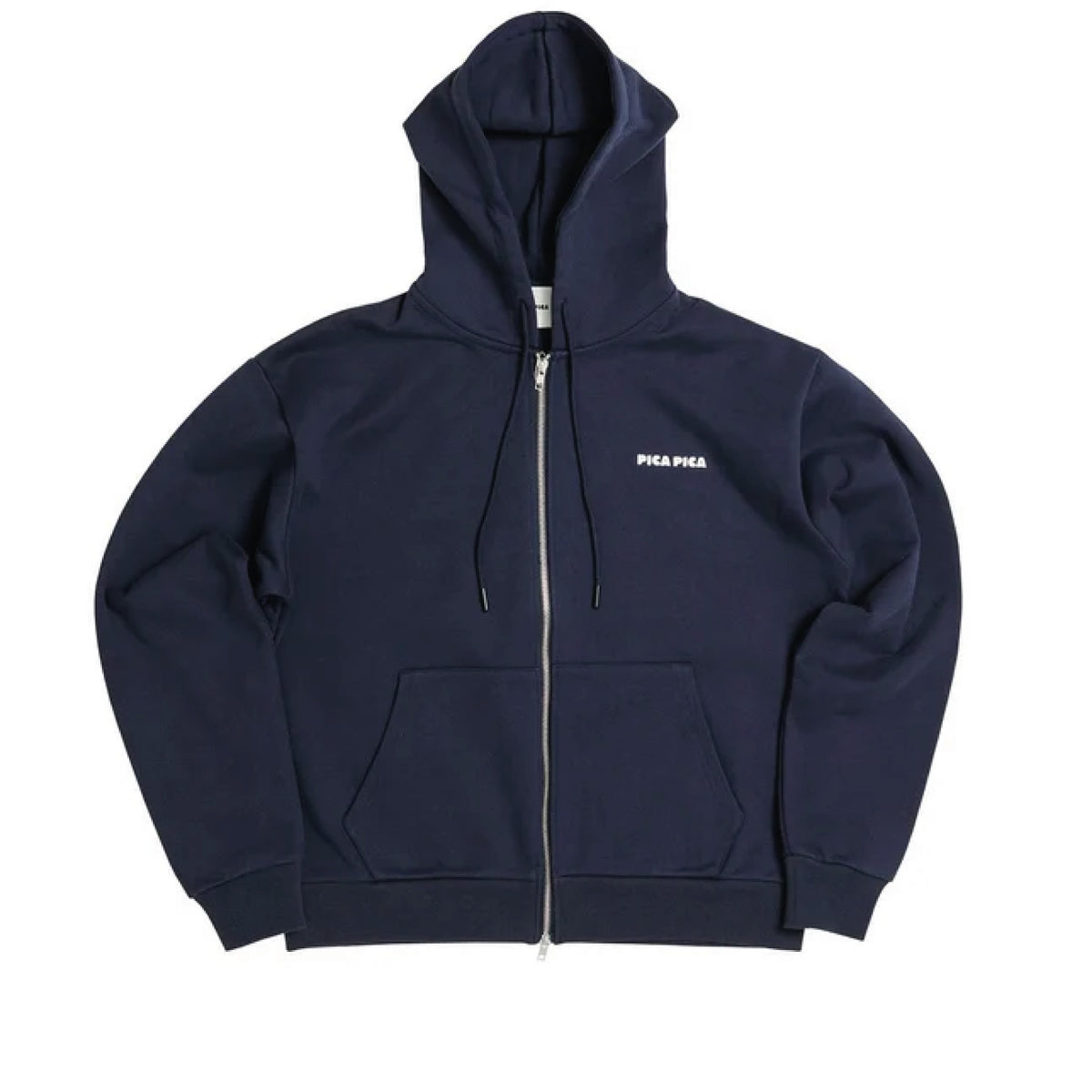 Mehdi Zip Hoodie Pica Patches Navy