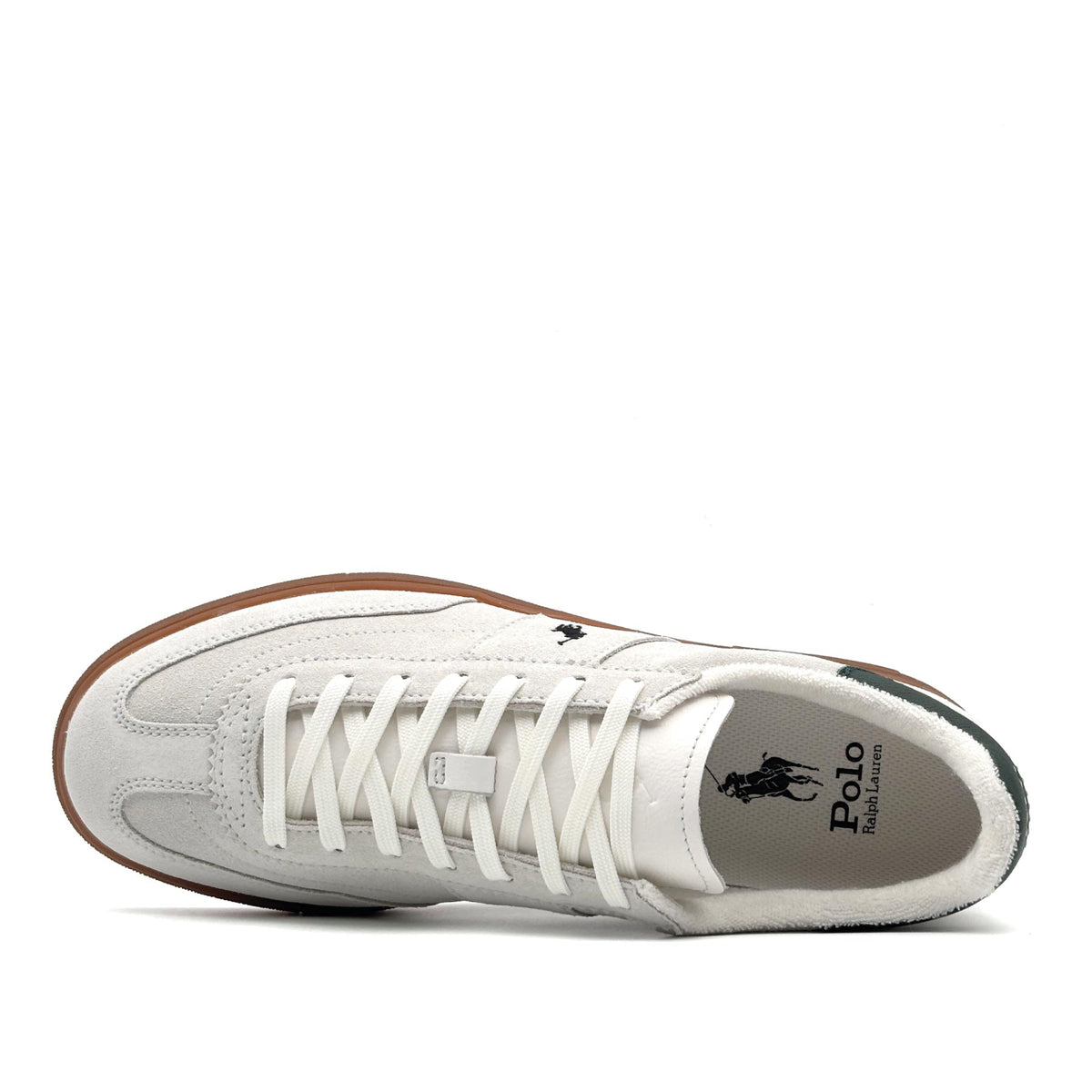 Bedford Sneakers Suede Bianco College Green