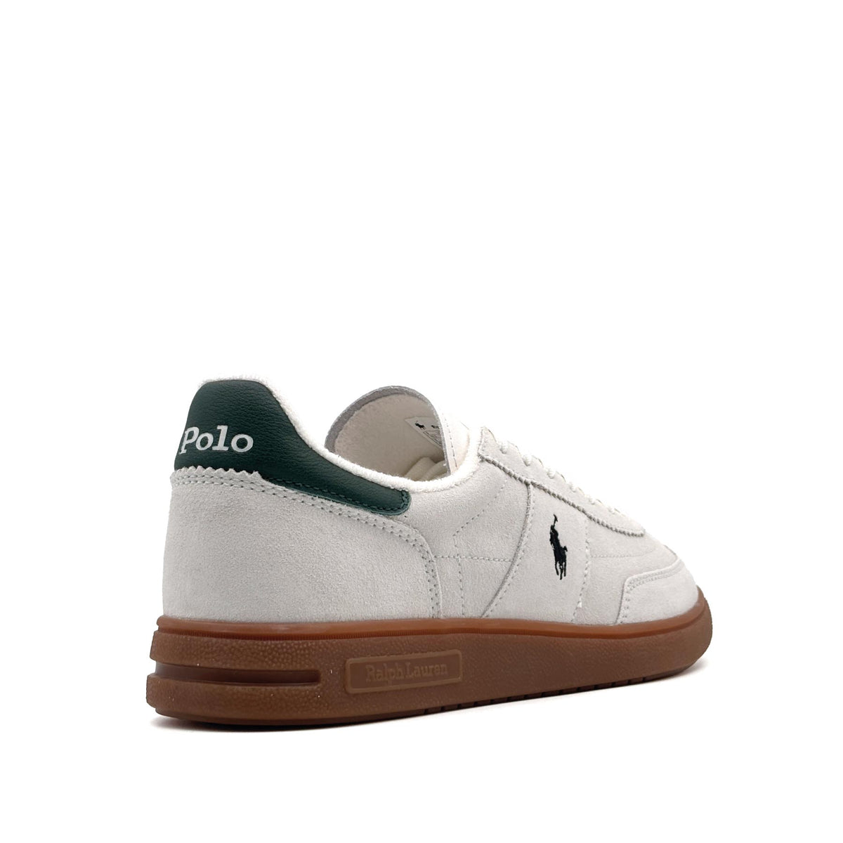 Bedford Sneakers Suede Bianco College Green