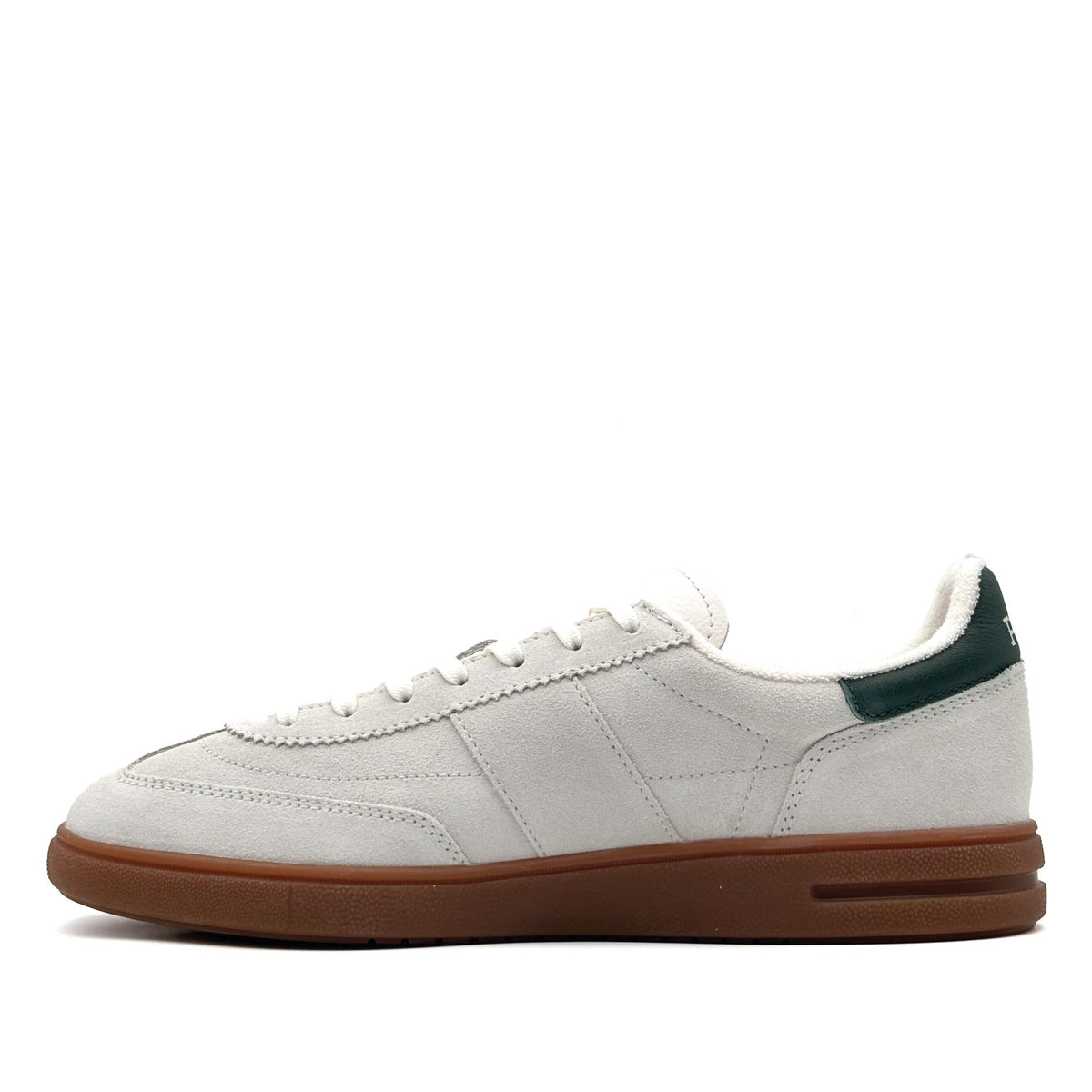 Bedford Sneakers Suede Bianco College Green