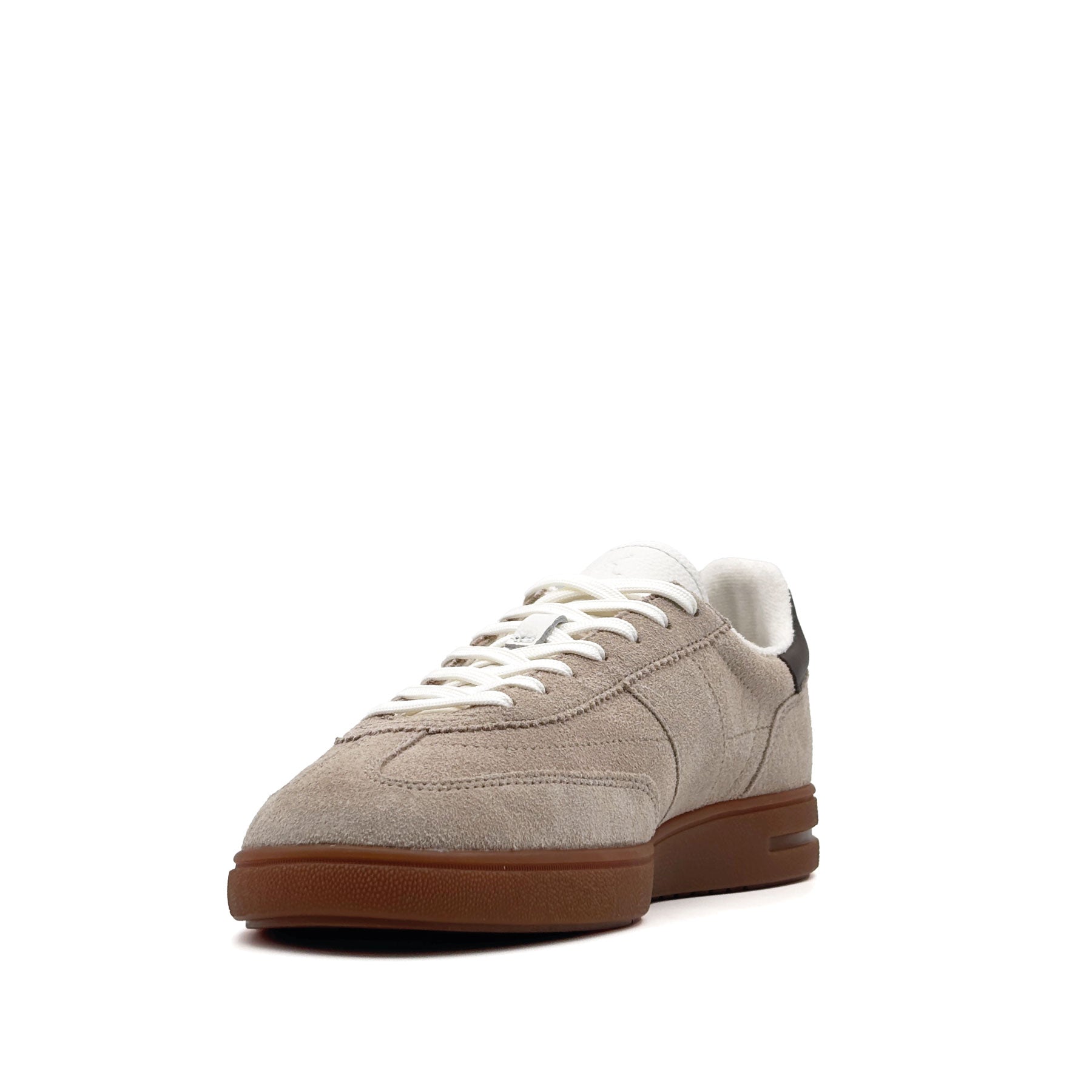 Bedford Sneakers Suede Milkshake Dark Brown