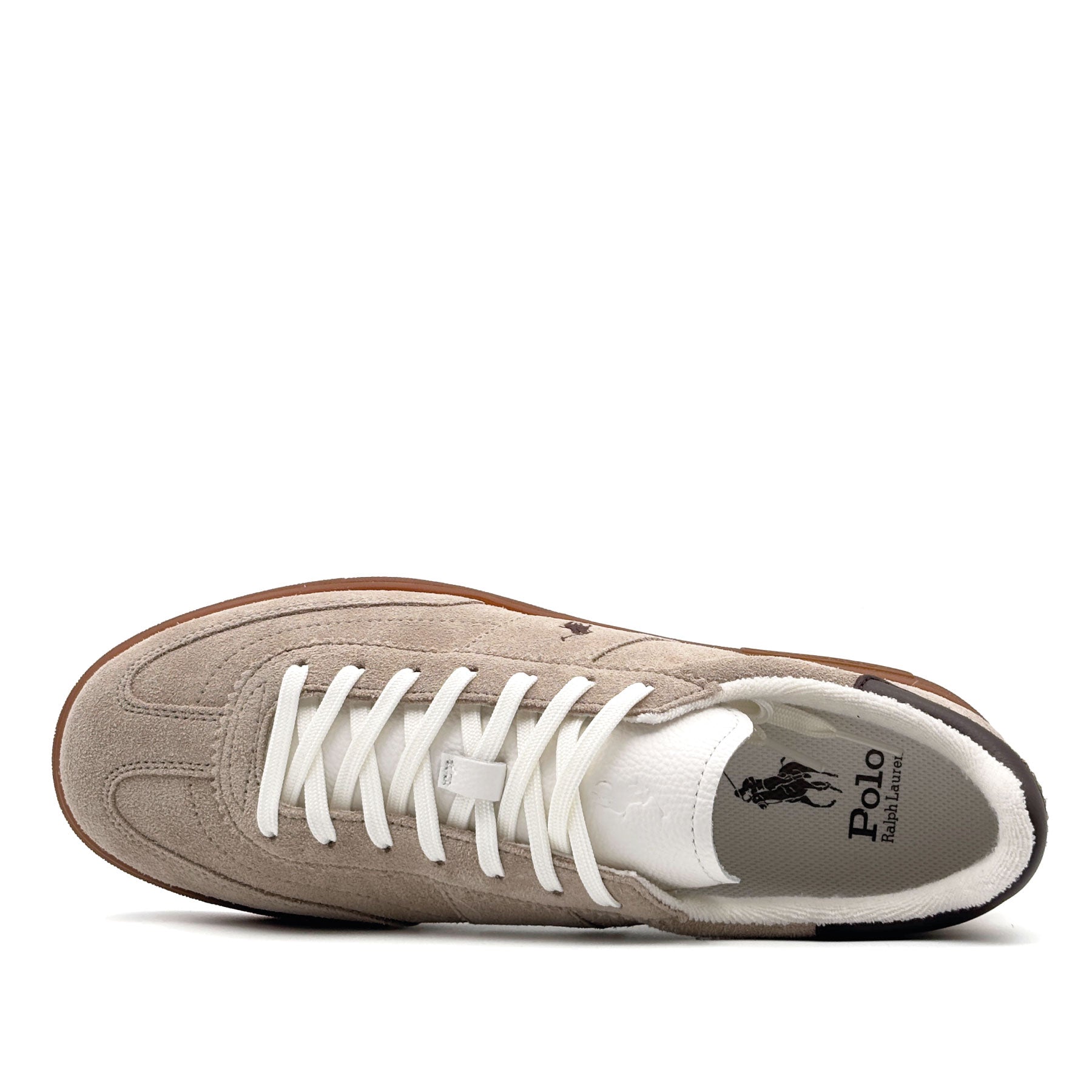 Bedford Sneakers Suede Milkshake Dark Brown