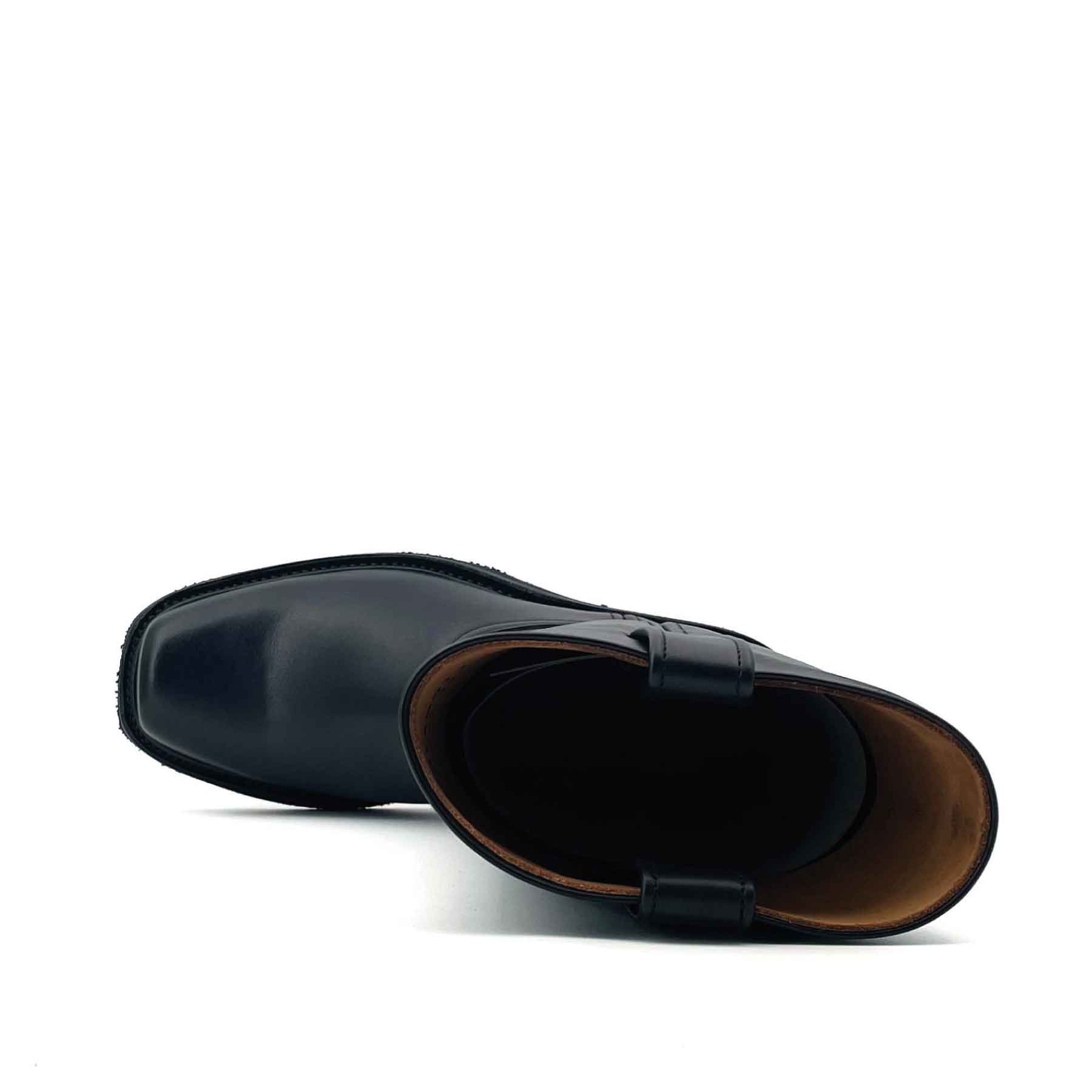 Biker Box Calf Black