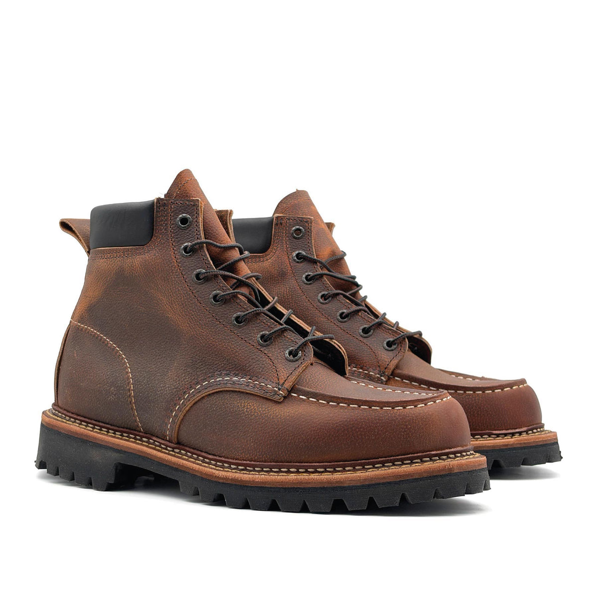 8213 6" NorwayMoc Toe Scotch Grain Copper