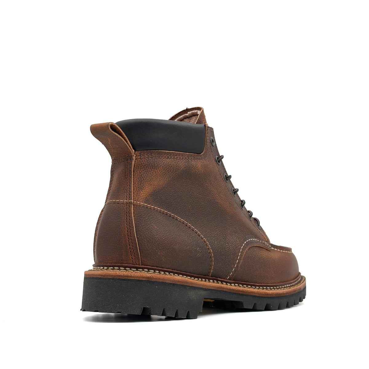 8213 6" NorwayMoc Toe Scotch Grain Copper