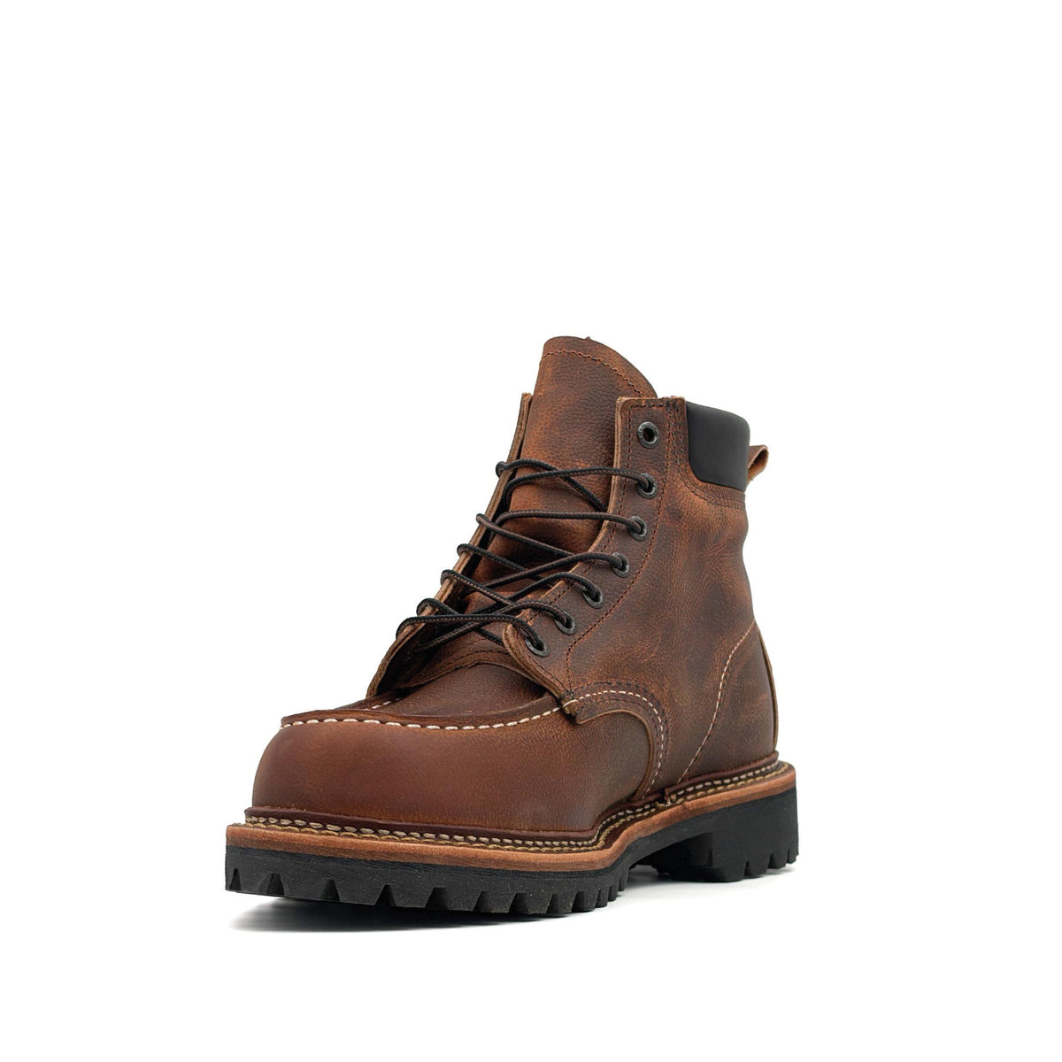 8213 6" NorwayMoc Toe Scotch Grain Copper