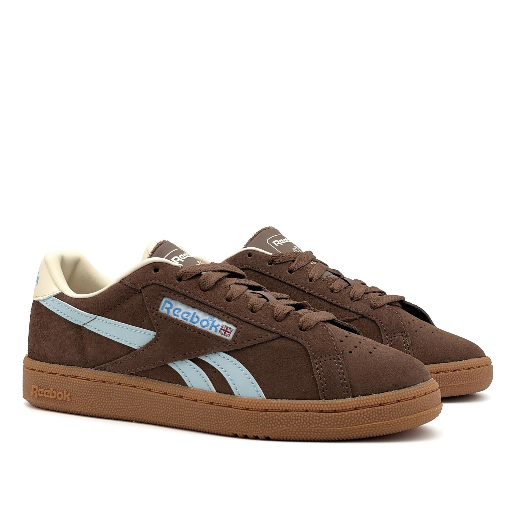 Club C Grounds UK Simple Brown Ice Blue