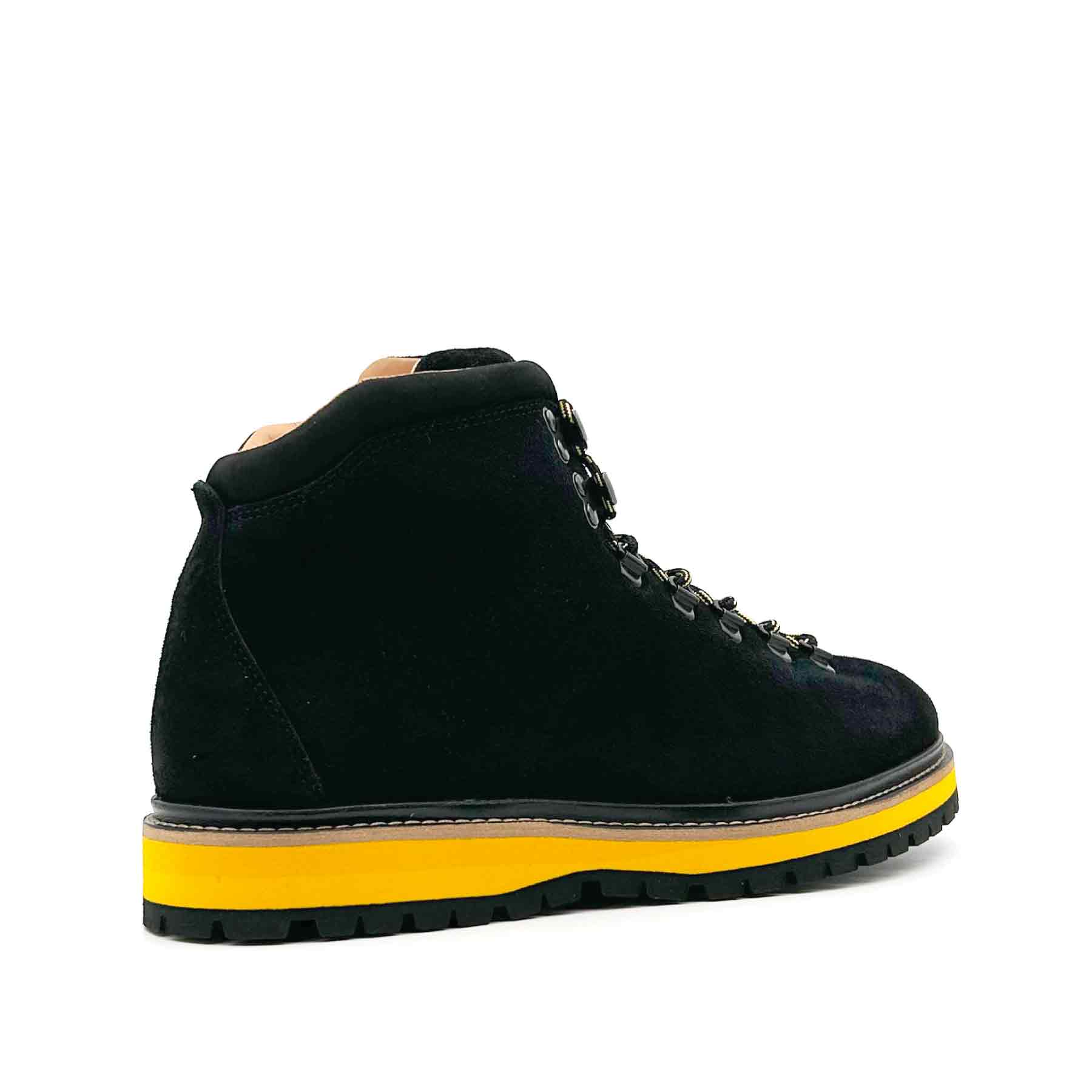 Hiker Black Suede