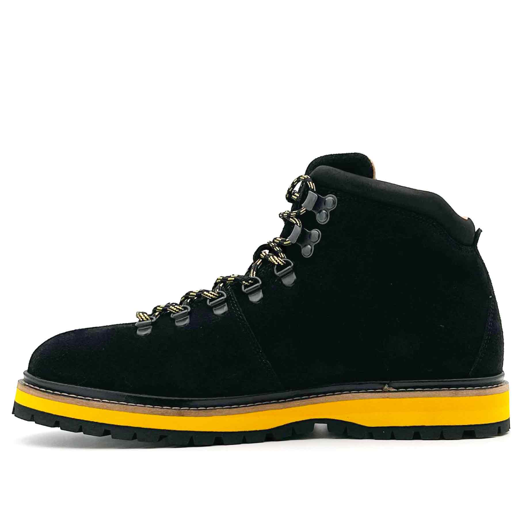 Hiker Black Suede