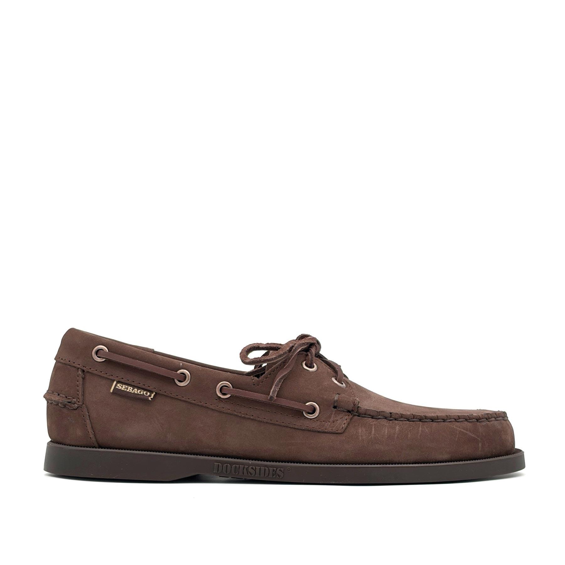 Docksides Portland Nubuck Total Brown Chocolate
