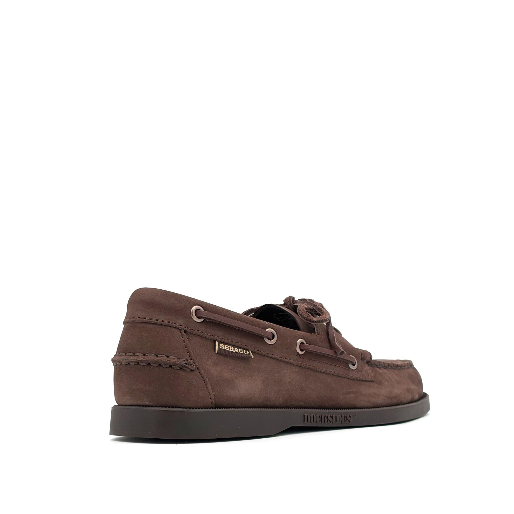 Docksides Portland Nubuck Total Brown Chocolate