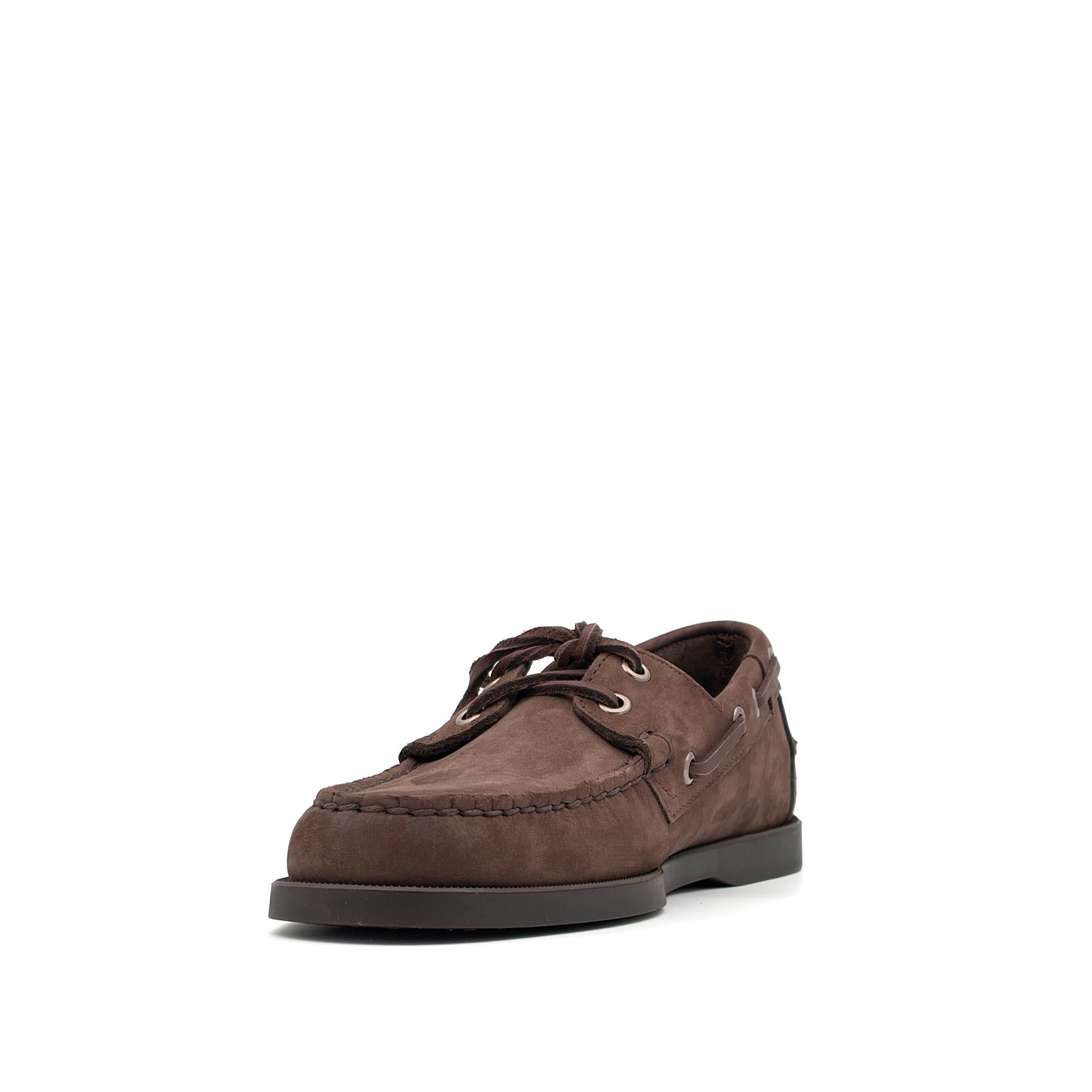 Docksides Portland Nubuck Total Brown Chocolate