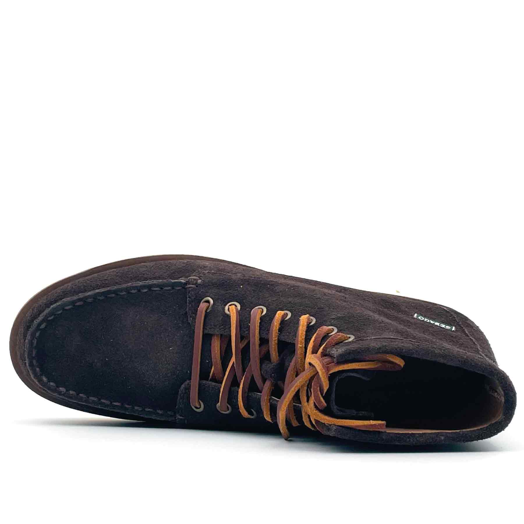 Tala Mid Oiled Suede Dark Brown