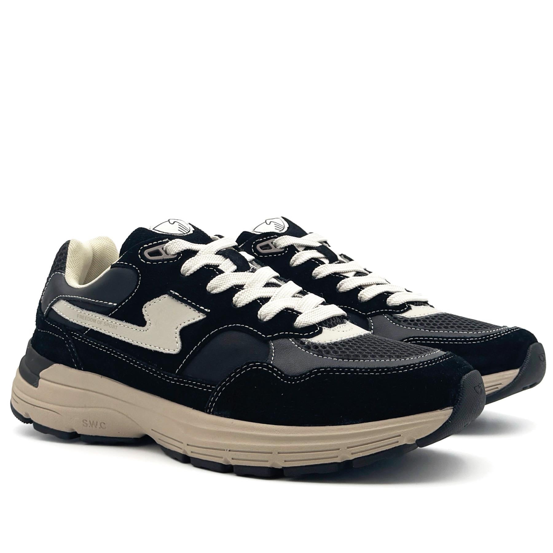 Amiel S-Strike Suede Mix Blk