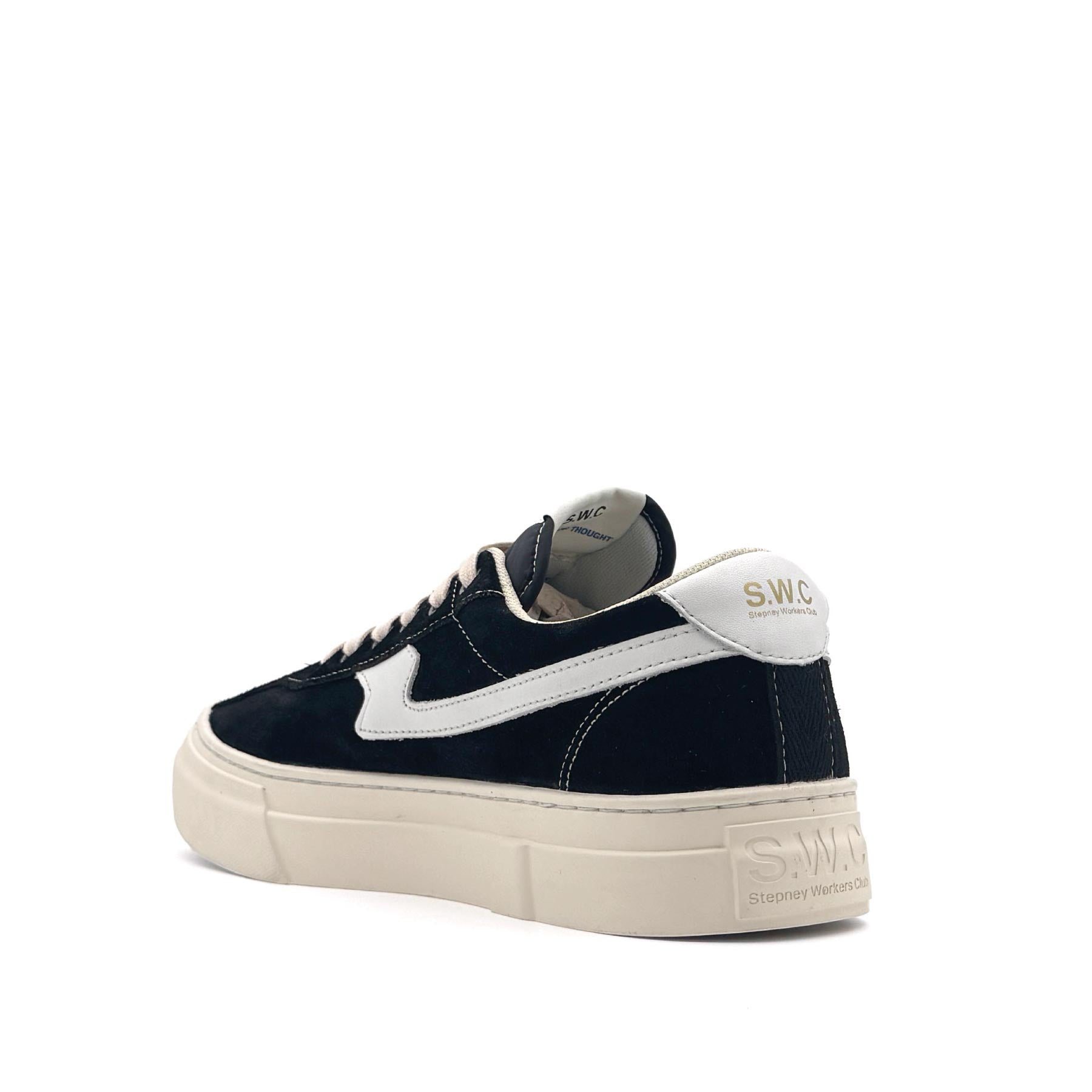 Dellow S-Strike Cup Suede Black White