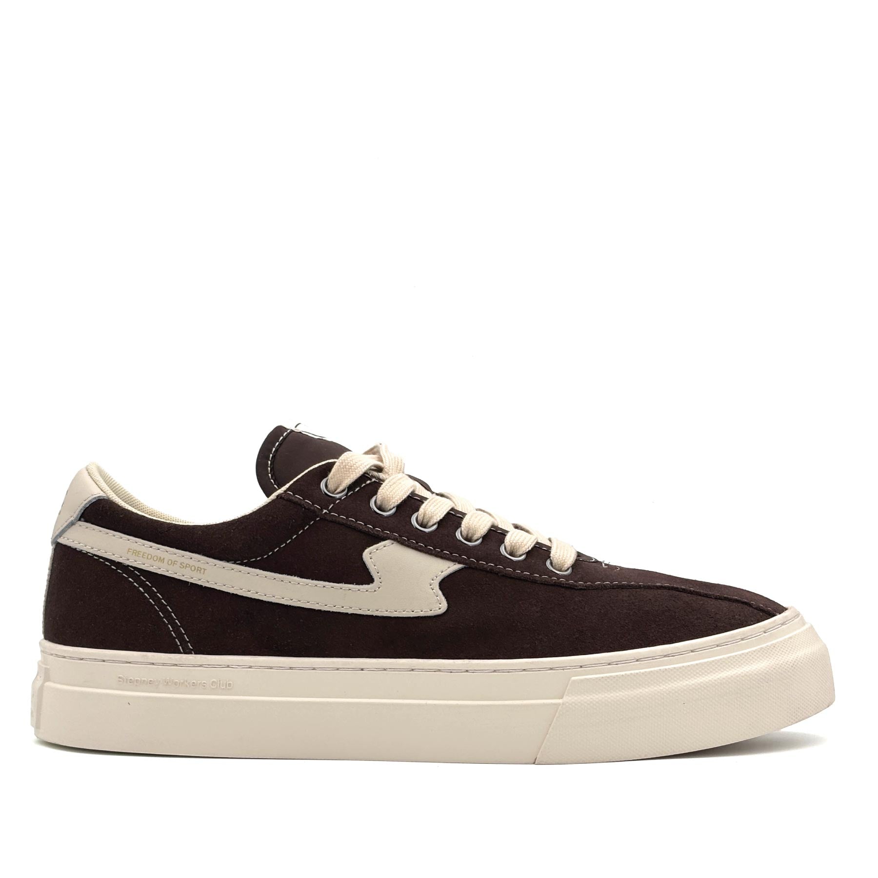 Dellow S-Strike Cup Suede Dark Brown