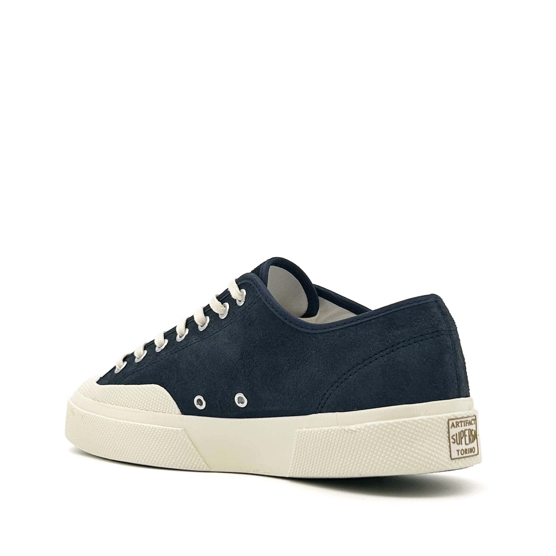 2432 Works Hairy Suede ANC Navy / Off White