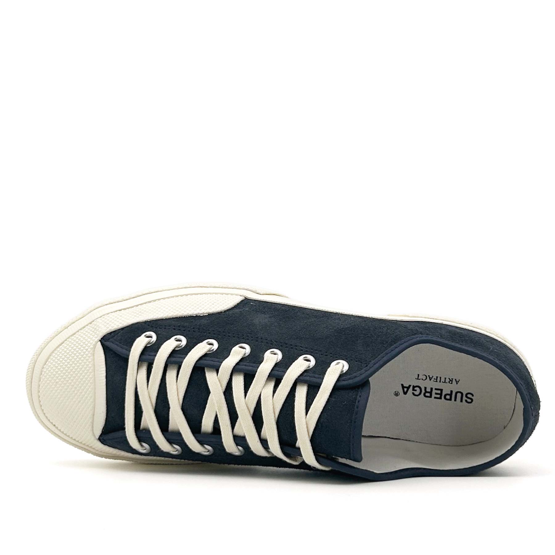 2432 Works Hairy Suede ANC Navy / Off White