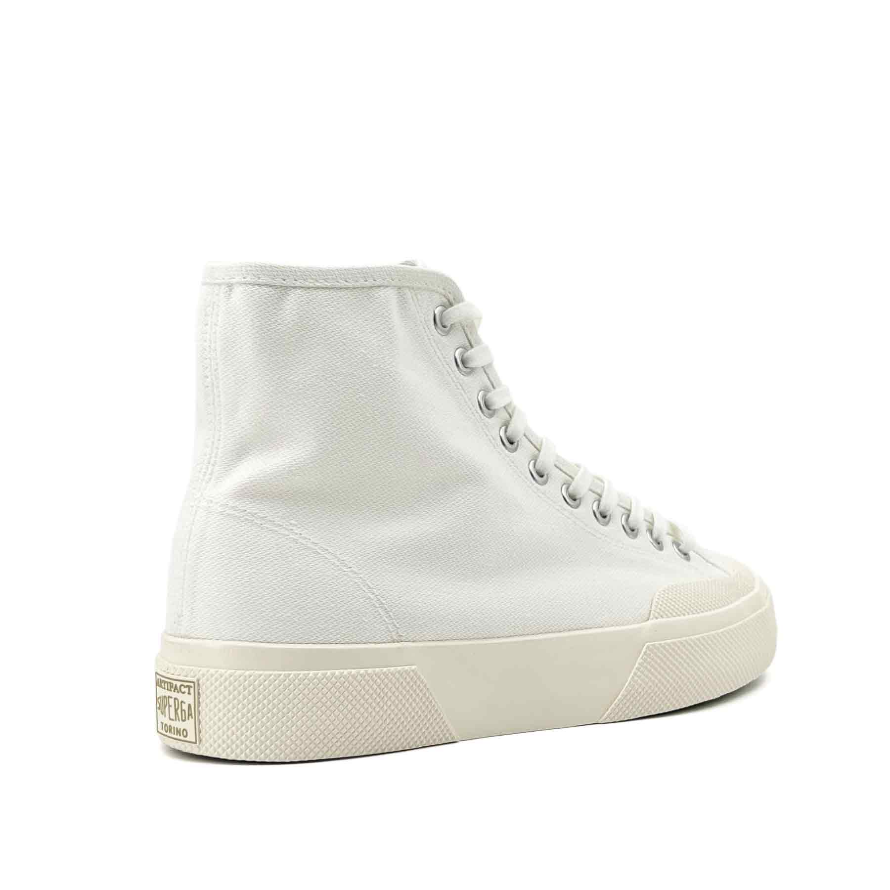 2432 Works High Broken Twill White Off White