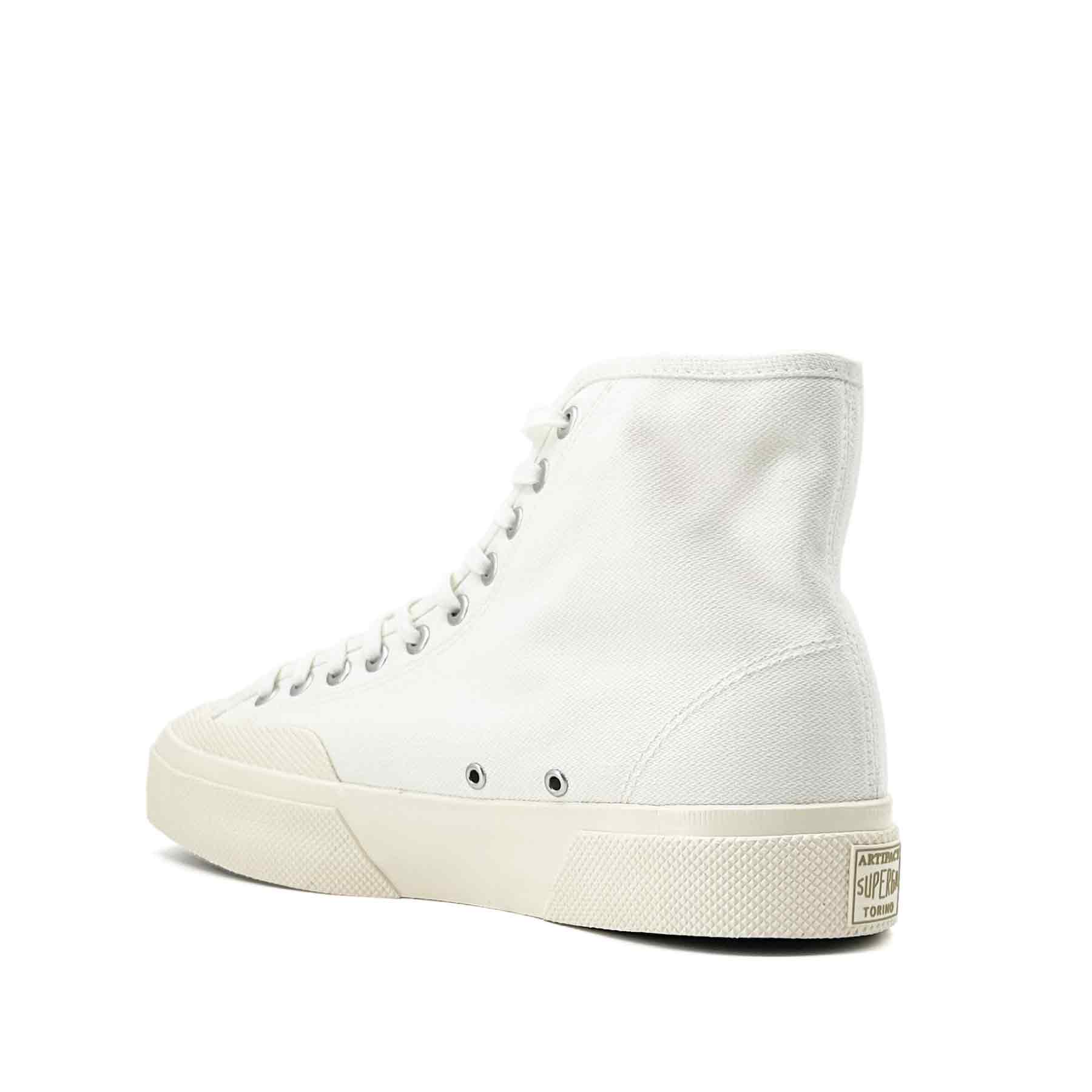 2432 Works High Broken Twill White Off White