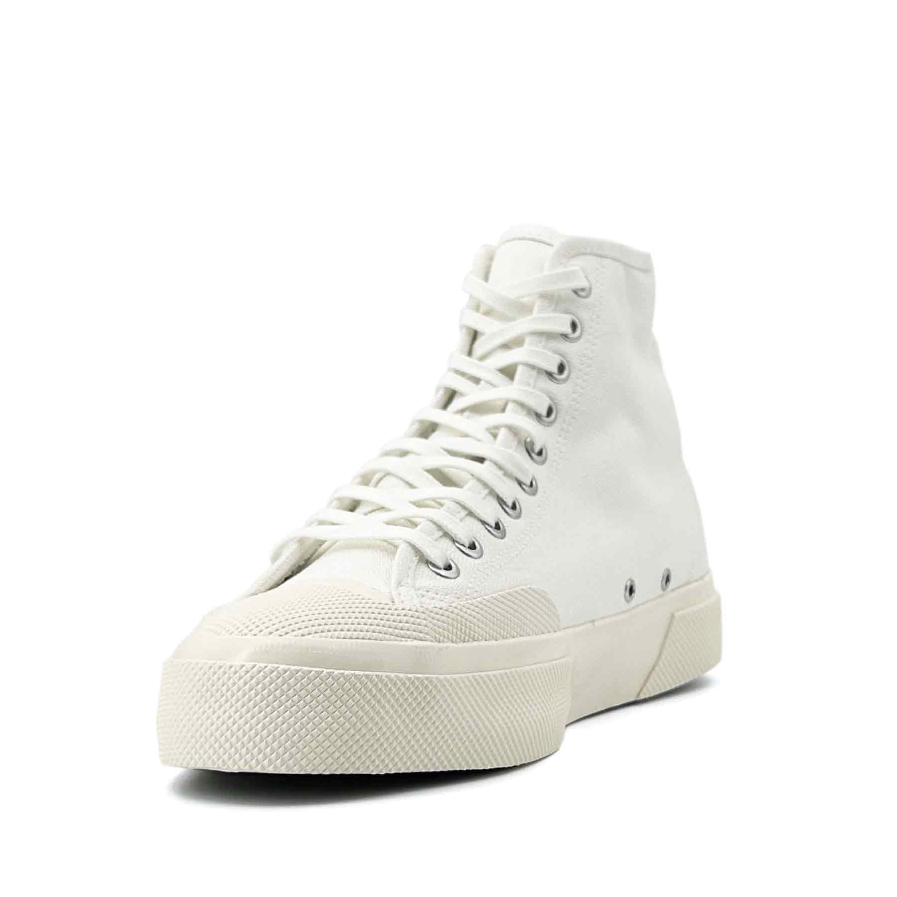 2432 Works High Broken Twill White Off White