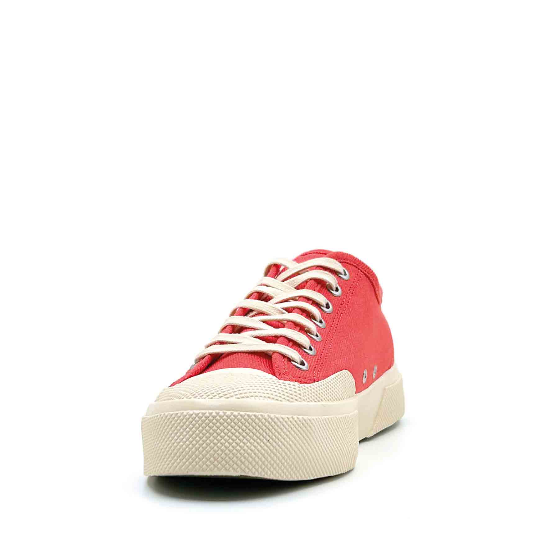 2432 Works Low Broken Twill Red / White