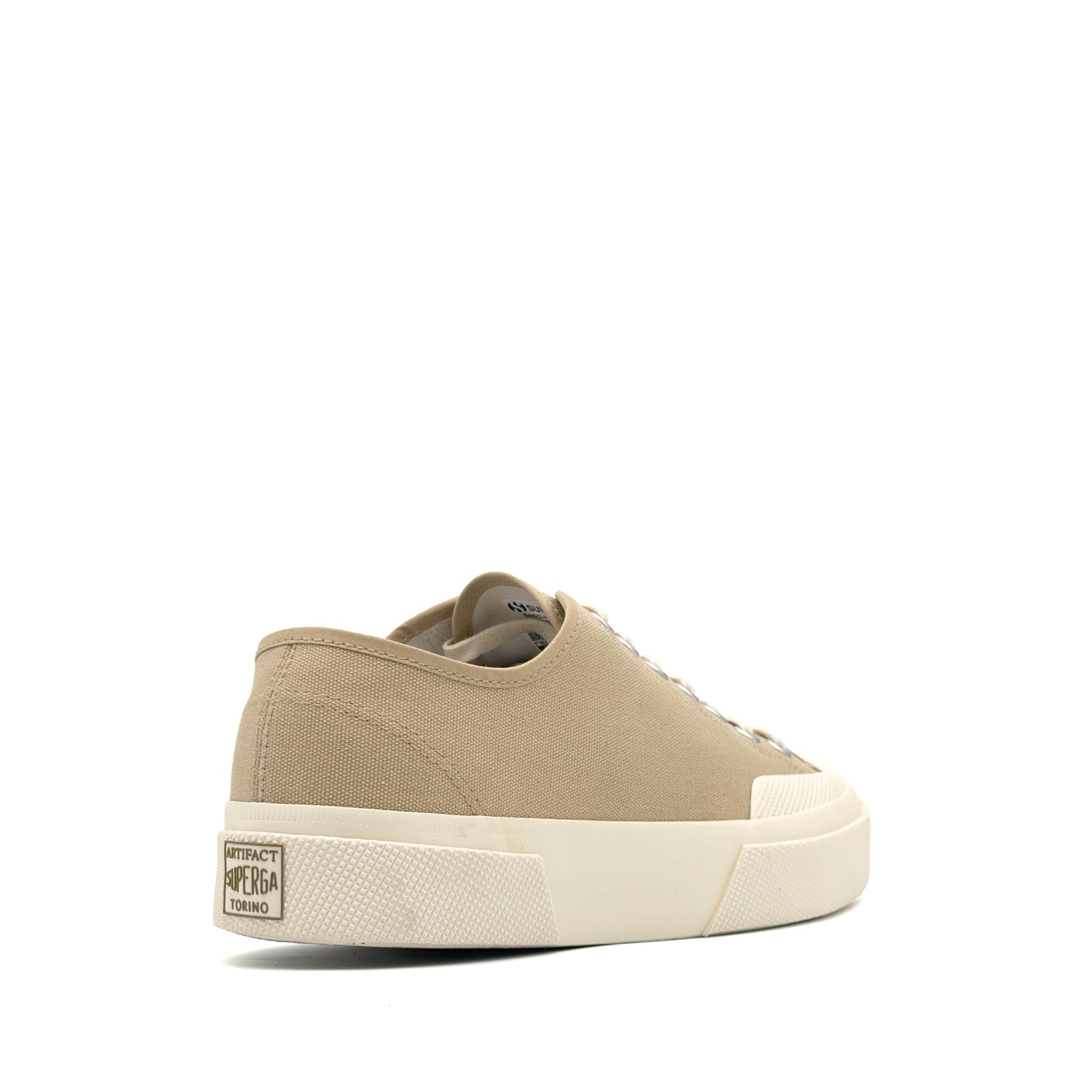 2432 Works Low Cut Cotton Canvas Beige Off White