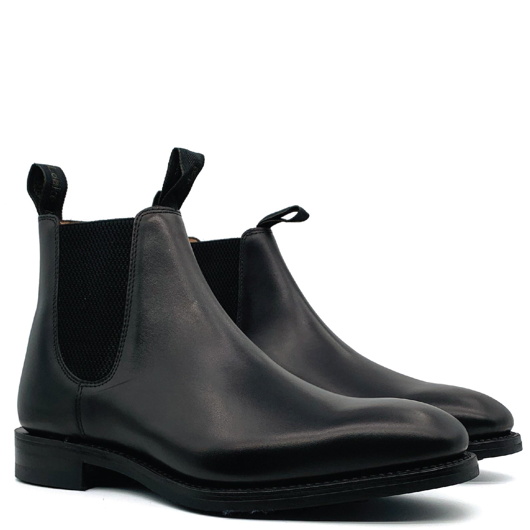 Chatsworth Dainite Black Calf Chelsea